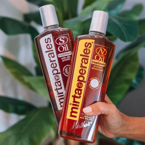 Mirta De Perales Oil “S” Hair Treatment - Deep-Cleansing Scalp Detox with Castor Oil & Silk Protein | Restores Moisture & Softness | Paraben-Free
