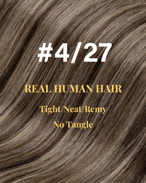 Hetto K Tip Hair Extensions Real Human Hair Brown 20 Inch U Tip Hair Extensions Highlights Brown to Caramel Blonde Ktip Human Hair Extension Pre Bonded Invisible Straight 50g 50s