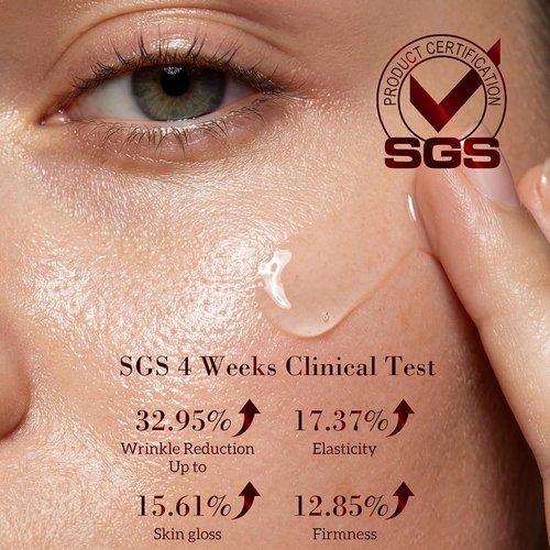 HKH Bakuchiol Retinol Serum - Anti-Aging Capsules for Sensitive Skin | 30 Count Night Repair with Peptides
