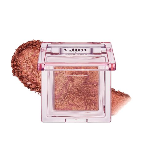 Glint Marble Highlighter - Sunset Bronze, 0.08oz | Korean Makeup for Smooth, Radiant Glow