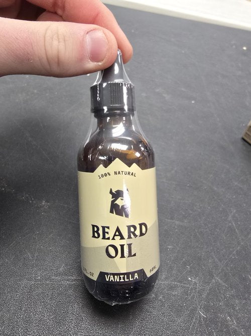 Striking Viking Vanilla Beard Oil for Men - Naturally Derived Conditioner with Argan & Jojoba Oils for Softening, Moisturizing and Growth (2 Oz)