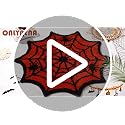 Halloween Red Spider Web Bath Mat for Bathroom Safety and Decor