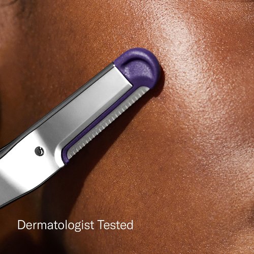 Flamingo Dermaplane Blades Refills, Face Razors for Women, Smooth Skin, 4 Count