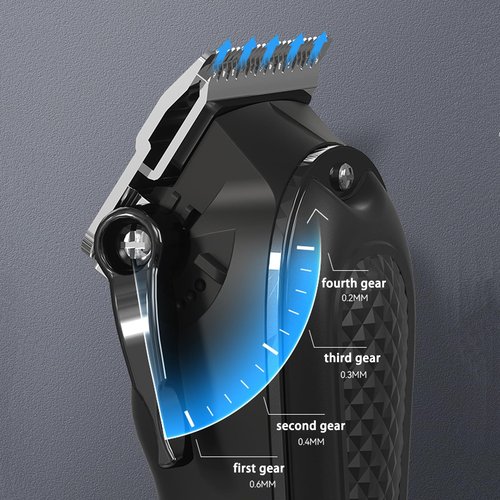 KEMEI Hair Clippers for Men Professional Cordless&Corded Barber Clippers for Hair Cutting & Grooming, Rechargeable Beard Trimmer for Men,KM-1071