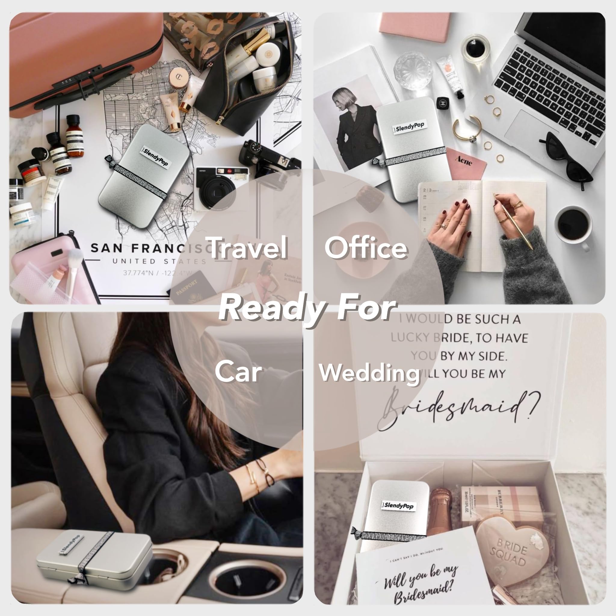 Women's Emergency Kit For Styling,Wedding Day Essentials Kit,Purse kit for Travel, Car, 27 Piece Include Nipple Cover, Fahsion Tape, Manicure Kit