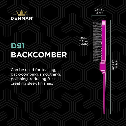 Denman Dressing Out Brush - Professional Styling Tool for Smooth, Sleek Hair | Ideal for All Hair Types