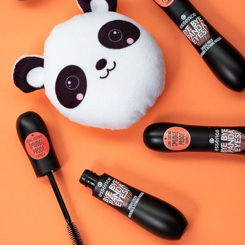 Essence Bye Bye Panda Eyes Tubing Mascara - Smudge-Proof & Volumizing Definition | Vegan & Cruelty-Free