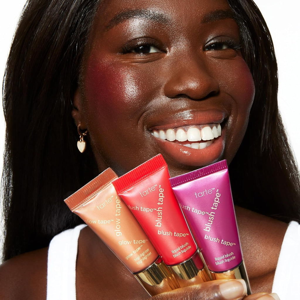 Tarte Blush Tape Liquid Blush - Buildable Cream Cheek Makeup for Radiant Glow | Lightweight & Vegan