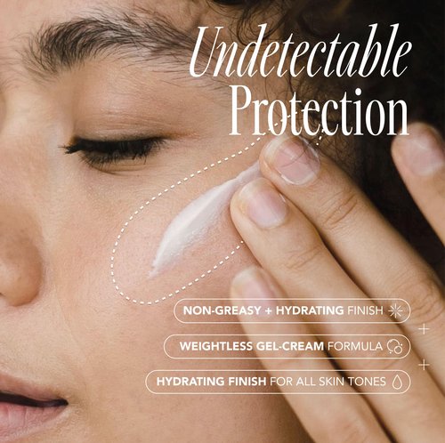 THE FACE SHOP Hydro Sun Barrier Moisturizer SPF 45, Daily Hydrating Facial Sunscreen & Moisturizer, for Oily Skin, Formulated with Calendula & Niacinamide, No White Cast, 1.69 Fl. Oz.