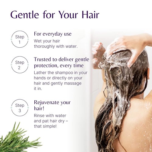 Aloe Vera Jojoba Shampoo - Organic Aloe Vera & Rosemary Infusion | 200ml Natural Formula