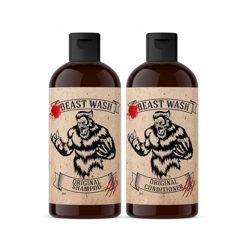 Johnny Slicks Hair Cleaning Kit | Organic Shampoo & Conditioner for Scalp Hydration - 2 Piece Set