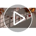 Fall Mushroom Felt Garland - Autumn Home Decor for Thanksgiving & Halloween - 4.9ft