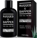 RUGGED & DAPPER Daily Men's Face Wash & Scrub - Deep Exfoliating Cleanser for Breakouts - 5 Month Supply