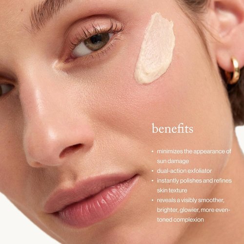 Goop Beauty Microderm Exfoliator - Exfoliating Scrub for Smooth Skin | 0.5 fl oz | Physical & Chemical Blend