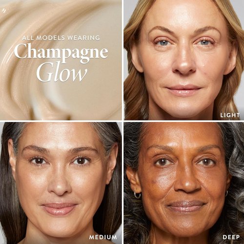 LAURA GELLER NEW YORK Spackle Primer - Champagne Glow - Super-Sized 2 Fl Oz Hyaluronic Acid Primer for Mature Skin