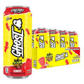 GHOST Energy Drink - Sour Patch Kids Redberry Flavor, 16oz | 12-Pack - Natural Caffeine & Vegan