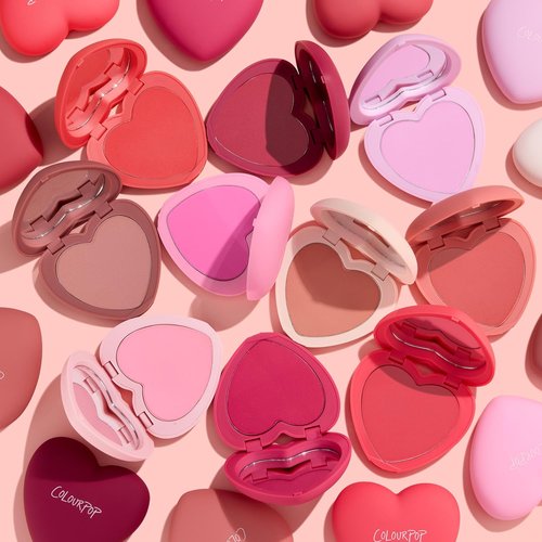 ColourPop Silky Powder Blush - Long-Wear, Medium-Buildable Coverage for Cheeks - Soft Matte Finish - Sweetheart (0.16 oz)