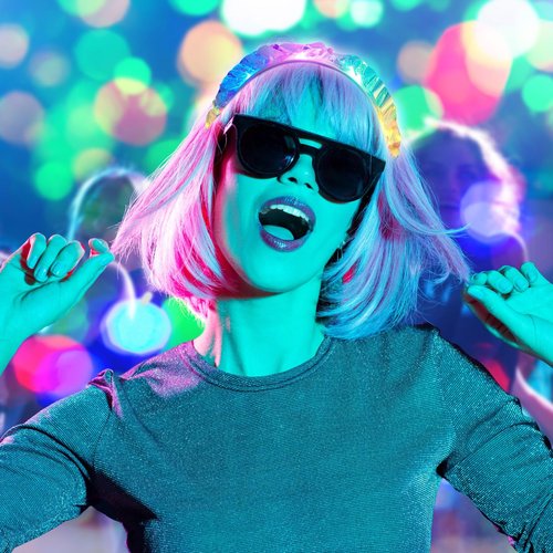 8 Pcs Light up Headbands Crown LED Easter Glitter Headband Hoop Glow Rave Costume Headpiece for Women Tiara Party Birthday
