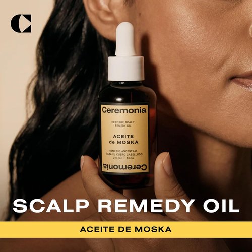 Ceremonia Hair Oil - Nourishing Heritage Scalp Remedy Serum | Pre-Shampoo Treatment, 2 Fl Oz
