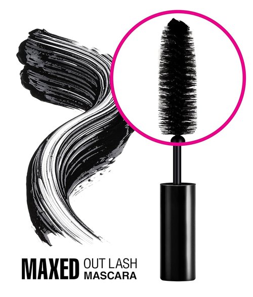 Kokie Cosmetics Maxed Out Lash Mascara - Volumizing & Lengthening Formula | Black