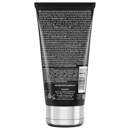 Alfaparf Milano Smooth Multiplier Gel - Frizz Control Treatment for Shiny, Manageable Hair | 5.07 fl oz