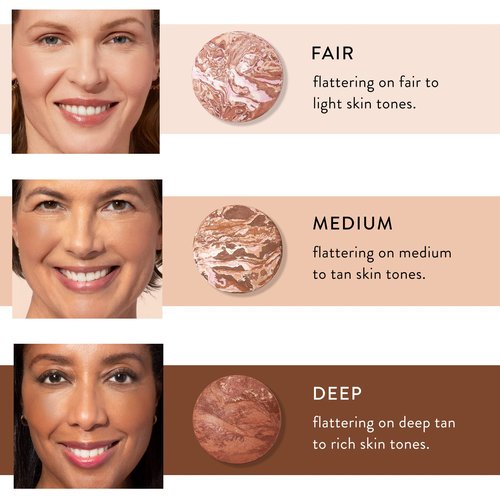 LAURA GELLER NEW YORK Bronze-n-Brighten Multipurpose Bronzer, Medium + Classic Bronzer Brush