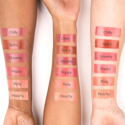 Saie Dew Liquid Blush - Hydrating Cream Blush Stick for a Natural Flush | Buildable & Blendable - Chilly (.40 oz)