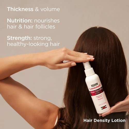 ISDIN Lambdapil Hair Loss Lotion - Strengthen Thinning Hair | 4.2 Fl. Oz.