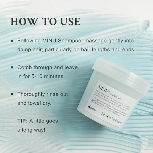 Davines All In One Milk Lotion - Nourishing Hair Treatment + Minu Shampoo & Conditioner Set