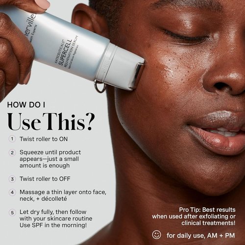 Kate Somerville KateCeuticals® SuperCell Rejuvenation Peptide Serum - Repair Damaged Skin & Reduce Fine Lines, 1 Fl Oz