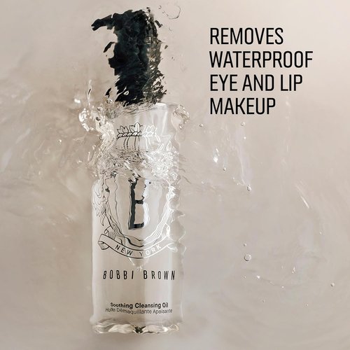 Bobbi Brown Soothing Cleansing Oil - Gentle Water-Light Facial Cleanser for Waterproof Makeup | Non-Greasy Tsubaki Oil Formula