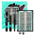 Manga Lash Clusters Kit DIY Left Right Eyelash Extensions Kit C Curl Lashes Cluster with Lash Bond and Seal Waterproof,Lash Remover,Lash Applicator Tool For False Lashes Extension(Fox&Puppy Kit)