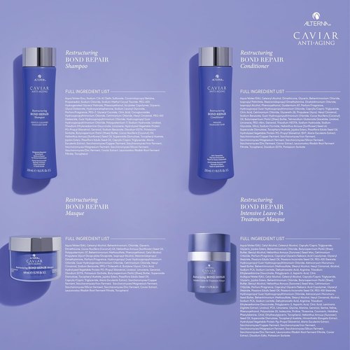 Alterna Haircare CAVIAR Anti-Aging Bond Repair Travel Kit - Strengthens & Protects Damaged Hair