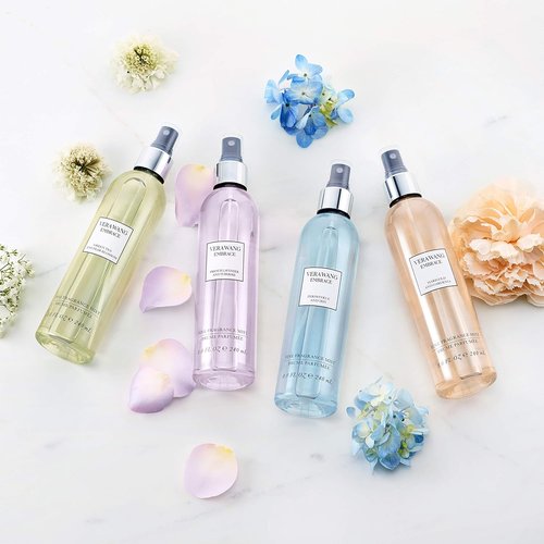Vera Wang Embrace Body Mist Spray - Green Tea & Pear Blossom Scent | 8 Oz Floral Fragrance