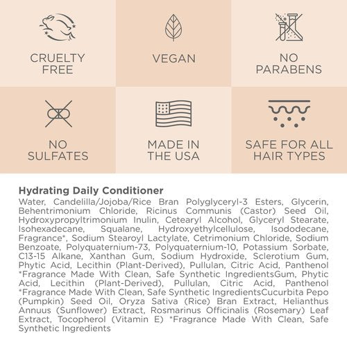 Cote Beauty’s Hydrating Conditioner, Detangles Effortlessly for Shiny Hair, Enriched with Omega 6 and 9, Castor Seed Oil, Vegan & Cruelty-Free Hair Conditioner for Women, 10 Fl Oz
