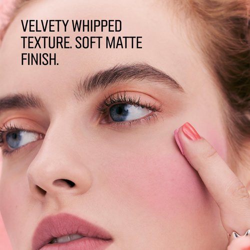 Bobbi Brown Pot Rouge Velvet Matte | Whipped Cream-to-Powder Blush for Blur Effect | 2-in-1 for Cheeks & Lips, 0.3 Ounce, Pomegranate