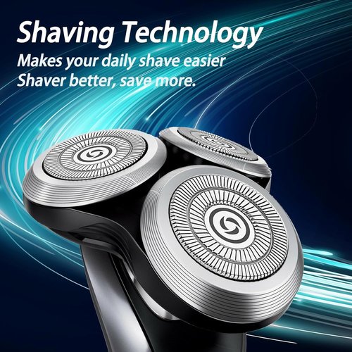SH90 Shaver Replacement Heads - Compatible with Philips Shaver 9000 Series Models S9531, S9721, S9511