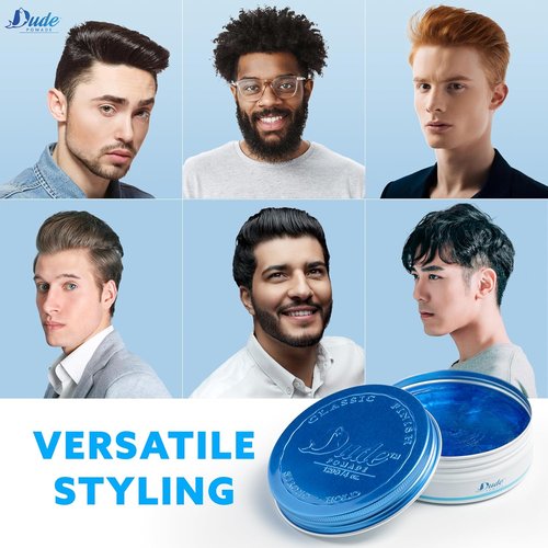 Regine Switzerland Hair Pomade for Men - Strong Hold, Flake-Free, Matte Finish | 4oz