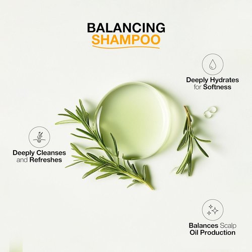GK HAIR Balancing Shampoo - Cleanses & Removes Buildup with Keratin Treatment for Oily Scalp | 10.1 Ounce