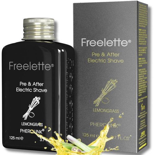 Freelette After Shave Lotion - Smooth, Irritation-Free Formula for Close Shaves | 3.76 oz Lemongrass