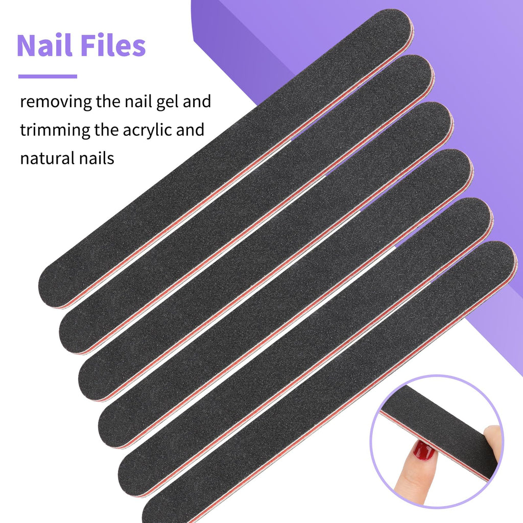YGQQOY Nail Soaking Bowl, Acetone Proof Soak Off Bowl for Acrylic Nail Dip Powder Remover and Cuticle Remover, Manicure Set with Manicure Bowl Cuticle Oil and Nail File Buffe