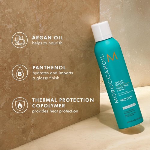 Moroccanoil Perfect Defense | Heat Protectant Spray for All Hair Types - 6.8 oz