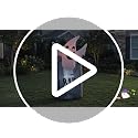 3.5ft Halloween Inflatable Ghost and Tombstone Yard Decoration with LED Lights