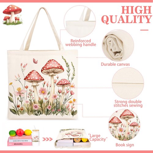 SiplyHaven Mushroom Gifts For Women Mushroom Themed Gift Stuff Valentines Day Birthday Gifts For Women Mom Best Friend Wife Aunt Sister