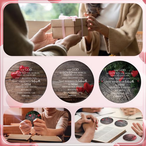 Geetery 30 Pcs Mothers Day Gifts Bulk for Church Compact Mirrors Bible Verse Makeup Mirrors Portable Purse Religious Gifts for Women Friends Office Coworkers Church Members Family