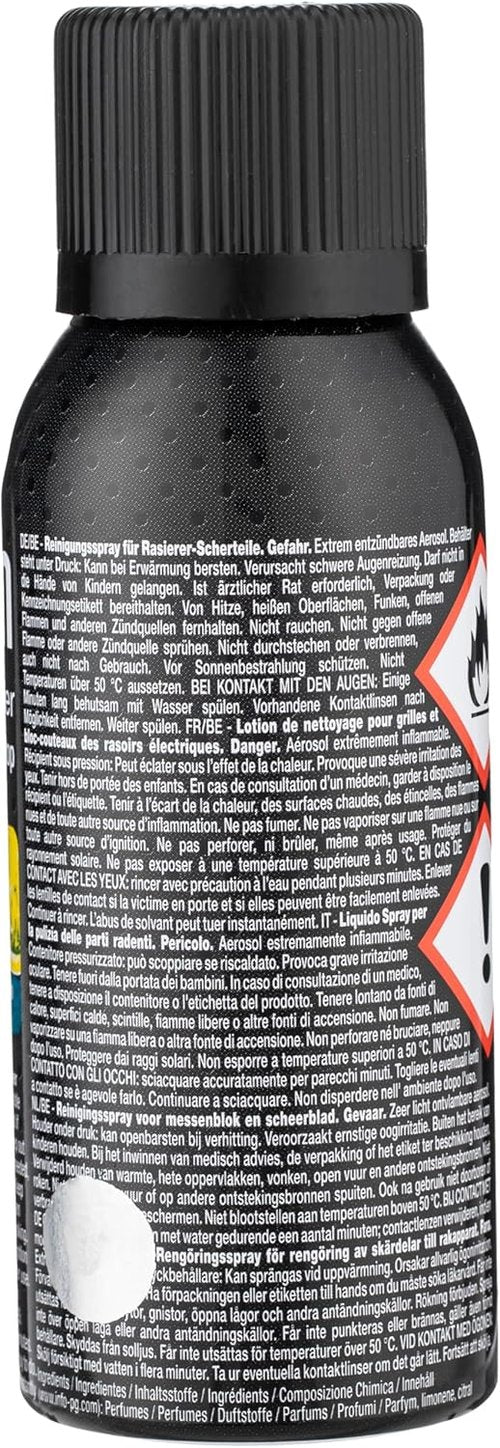 Braun Shaver Cleaner Spray - Deep Clean & Refreshing Formula | 100ml