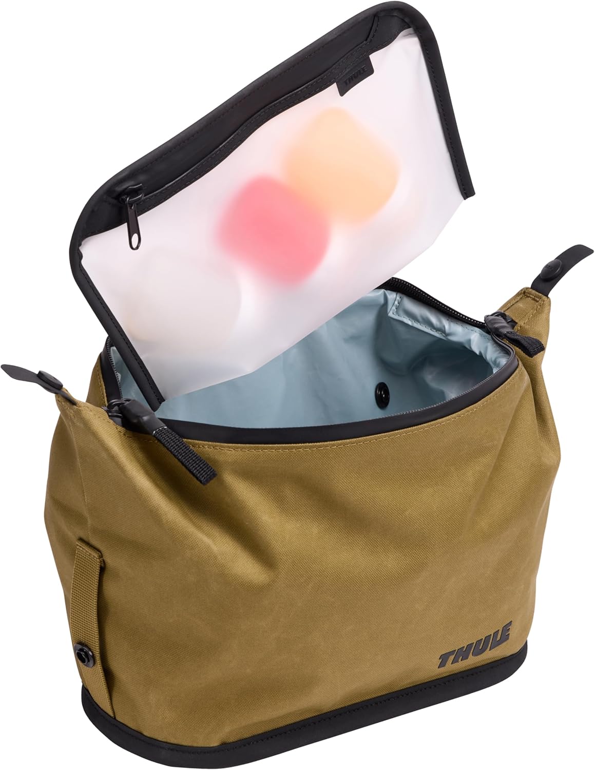Thule Aion Toiletry Bag - Water-Resistant Travel Organizer for Toiletries & Makeup - Includes Removable Liquids Bag - Easy to Clean & Hang