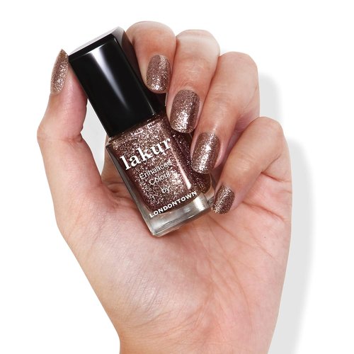 LONDONTOWN Lakur Nail Polish - Long-Lasting, Streak-Free Nude & Brown Shades | 21+ Free Non-Toxic Vegan Formula, 0.4 Fl Oz