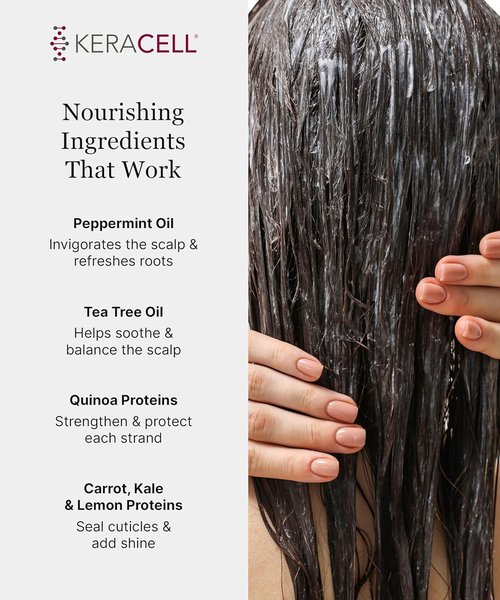 Skiennix Fortifying Conditioner - Deep Conditioning Treatment with Human Stem Cell Extract - Strengthens, Detangles & Adds Shine for Thinning Hair - 8 oz