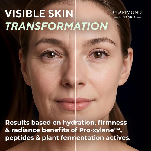 Skiennix Anti-Wrinkle Face Cream - Hydrating & Brightening Moisturizer with Pro-Xylane, Collagen & Peptides | 50g Radiance Renewal